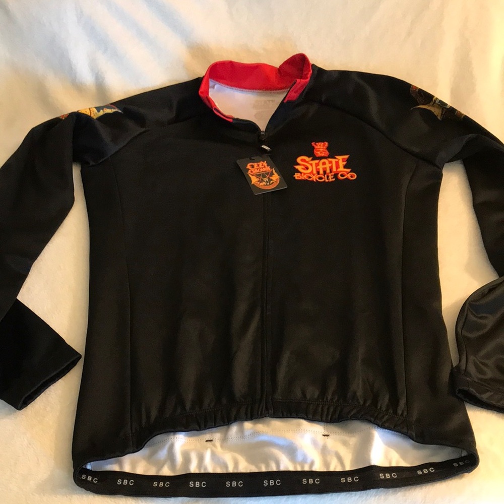 State Bicycle Company Ozzy Osbourne Cycling Jacket Men’s Large NWT